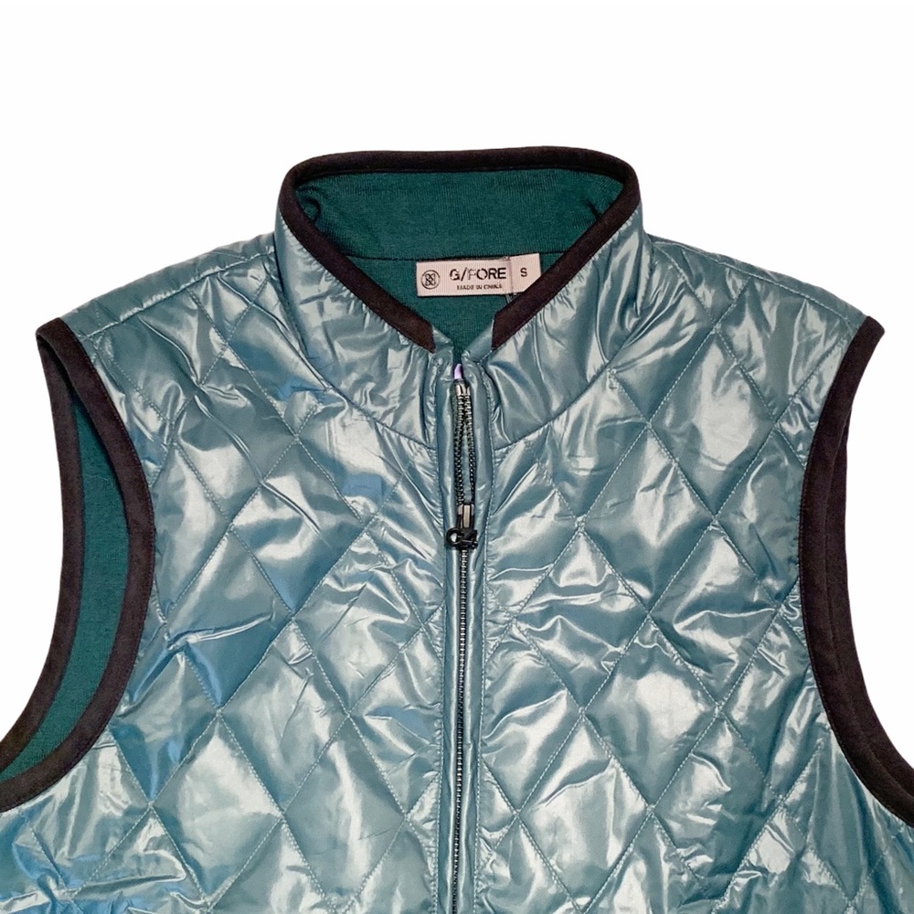 g/fore G4 GFORE Mens Killer Life Vest Quilted Vest - Picture 3 of 10